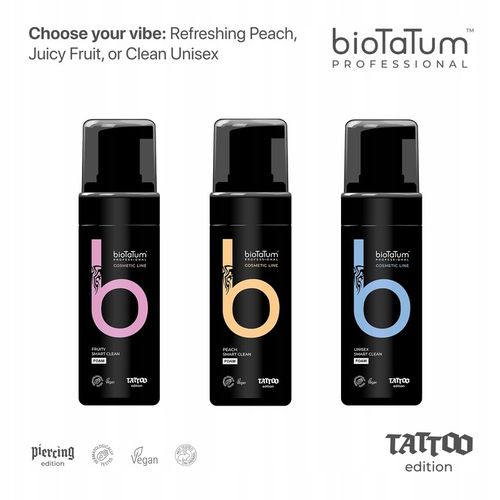 Pianka| Mydło do Tatuażu PMU BioTaTum 150ml| Fruity, 150 ml na Arena.pl