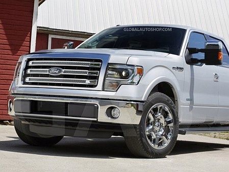 Ford F-150 - Chromowane Listwy Grill Chrom Atrapy Zderzaka Tuning zdjęcie 3