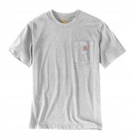 Koszulka z krótkim rękawem Carhartt K87 Pocket T-Shirt S heather grey