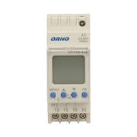 Elektroniczny programator czasowy 52 programy DIN TH-35mm OR-PRE-433 ORNO