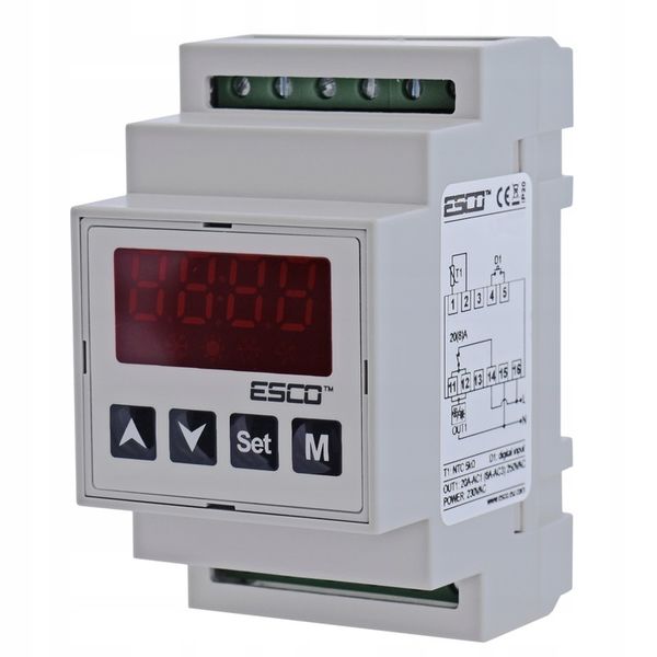 REGULATOR TEMPERATURY TERMOSTAT sterownik czujnik zdjęcie 8