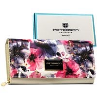 portfel damski skóra+pu ptn px20-pf1-4818 rose