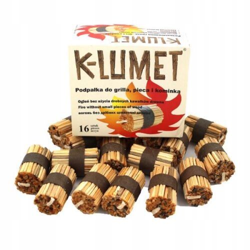 Podpałka Ekologiczna do Kominka, Pieca K-LUMET 32 szt. Rozpałka na Arena.pl
