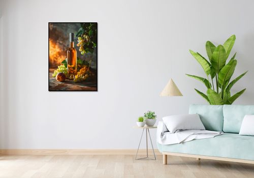 Plakat 64x90cm Bursztynowe Wino na Arena.pl