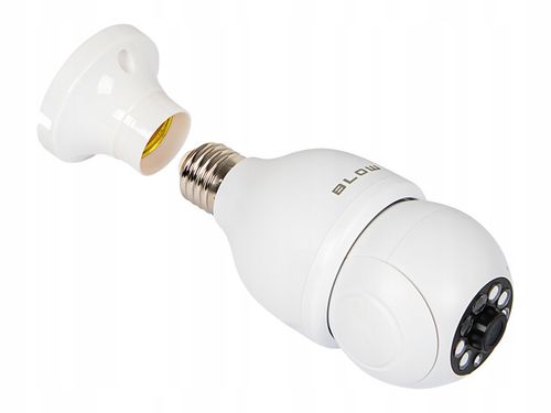 KAMERA WIFI WEWNĘTRZNA OBROTOWA ŻARÓWKA GWINT E27 IP 3MP AUDIO TUYA PTZ na Arena.pl