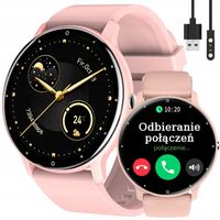 Zegarek SMARTWATCH na Komunię dla dziewczynki Z ROZMOWAMI - wielofunkcyjny