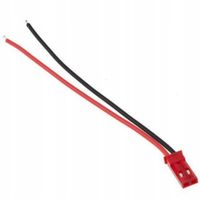 WTYCZKA WTYK 2 PIN JST BEC z przewodem 12cm jakość HQ