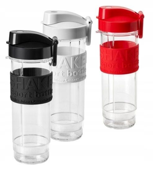 Blender kielichowy smoothie blender Concept SM3380 500 W biały + 3 butelki zdjęcie 2