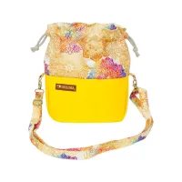 Sakiewka Torebka Żółta – Mandala Indyjska Wielobarwna