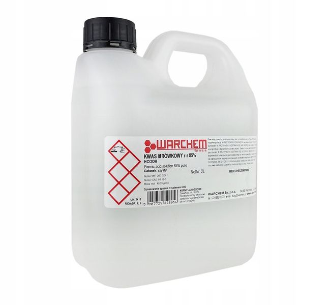 KWAS MRÓWKOWY 85% - czysty - 2L zdjęcie 1
