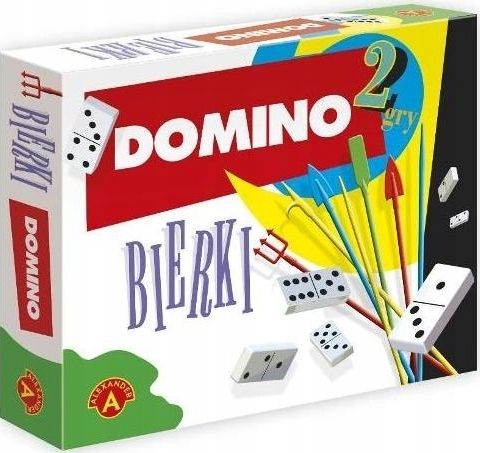 2 gry Domino + Bierki 13832 zdjęcie 2