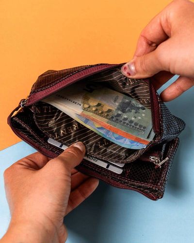 duży portfel damski na zamek z cyrkoniami - lorenti na Arena.pl