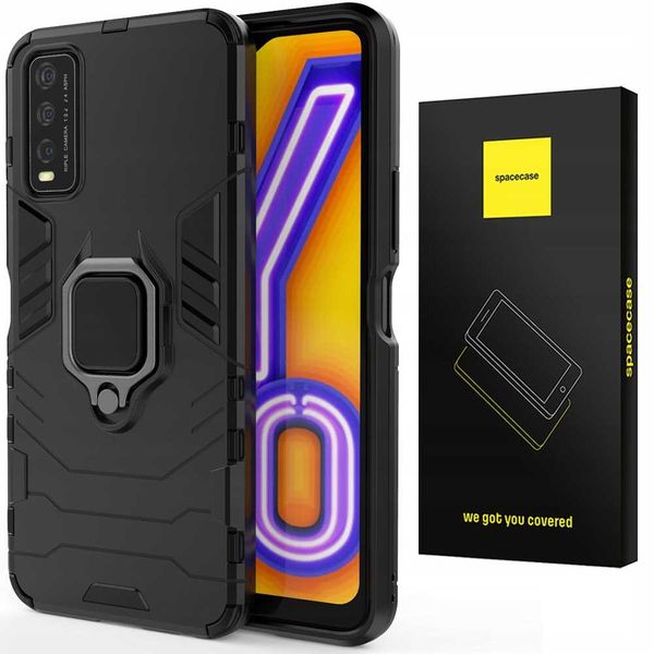 Spacecase X-Ring Vivo Y11S/Y20S Czarny zdjęcie 1