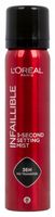 L'Oréal Infaillible 3 Second Setting Mist Mgiełka utrwalająca makijaż 75 ml