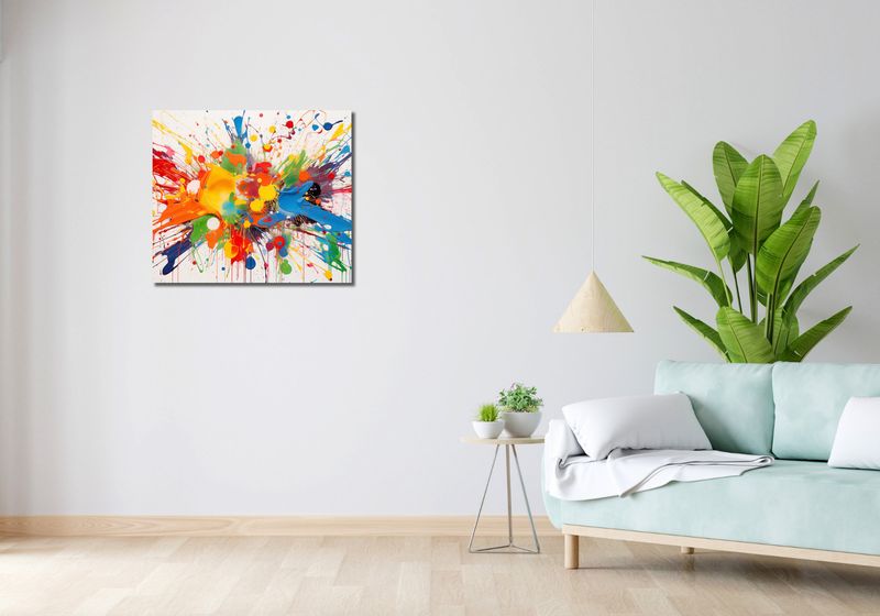Obraz 70x60cm Eksplozja Kreatywności zdjęcie 2