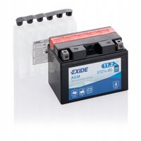 Akumulator motocyklowy EXIDE ETZ14-BS YTZ14-BS 12V 11,2Ah 205A EN L+