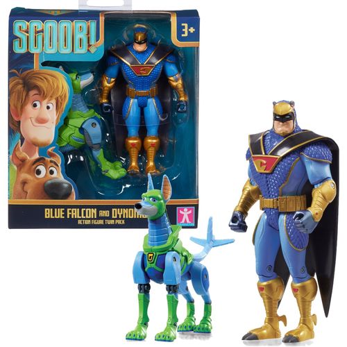 Scooby Doo 2 figurki Blue Falcon i Dynamutt na Arena.pl