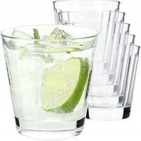 Zestaw 6 Szklanek 175ml Szklanki Do Drinków Napoju