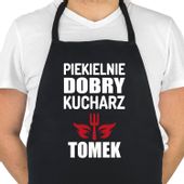 FARTUCH KUCHENNY DLA NIEGO URODZINY 30 40 NADRUK