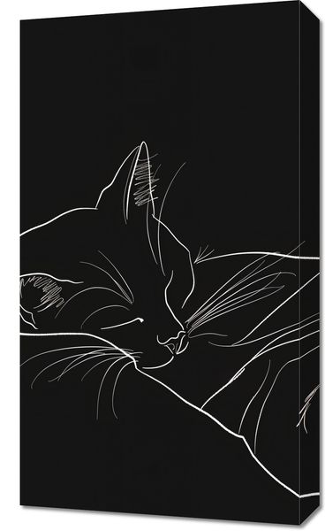 Obraz 40x70cm Nocny Spokój zdjęcie 1