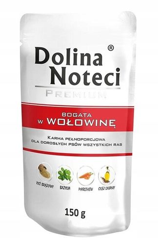 DOLINA NOTECI PREMIUM Mokra karma dla psa MIX smaków 30x150g zestaw na Arena.pl