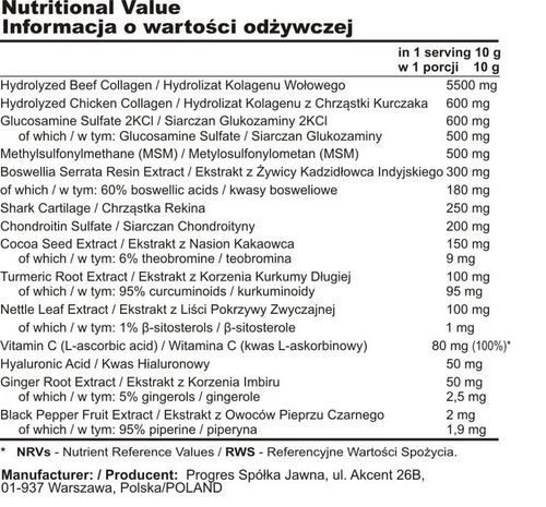 GenLab - Super Flex Therapy Plus - 600 g tropikalny na Arena.pl