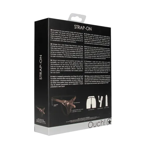 ouch! strap-on harness system z odpinanym elementem, czarny na Arena.pl