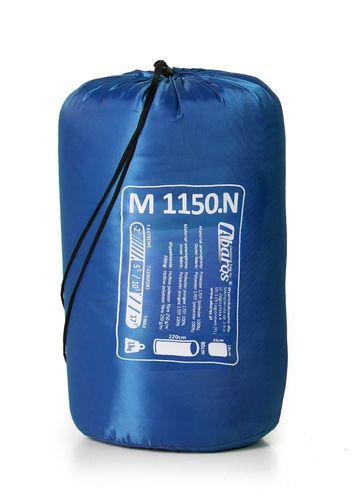 Śpiwór Turystyczny Mumia z Kapturem Kołdra Ciepły M1150.N 220x80cm na Arena.pl