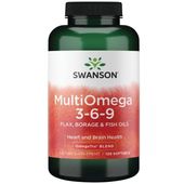 SWANSON MultiOmega 3-6-9 (120 kaps.)