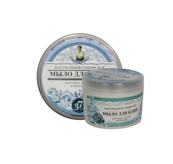 BABUSZKA AGAFIA MYDŁO SYBERYJSKIE BIAŁE 500 ml zdjęcie 6