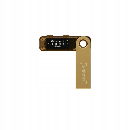 Portfel Ledger Nano S Plus gold na Arena.pl