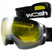 GOGLE NARCIARSKIE GOGLE SNOWBOARDOWE REVO SHIFT NIEPARUJĄCE UV400