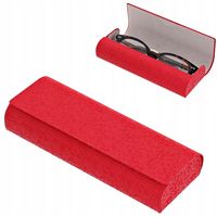 ETUI NA OKULARY na magnes Mieniące na korekcyjne przeciwsłoneczne Futerał