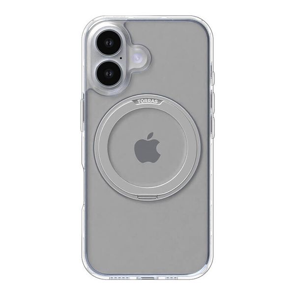 Etui Torras Ostand Pro dla iPhone 16 (Przeźroczyste) zdjęcie 1