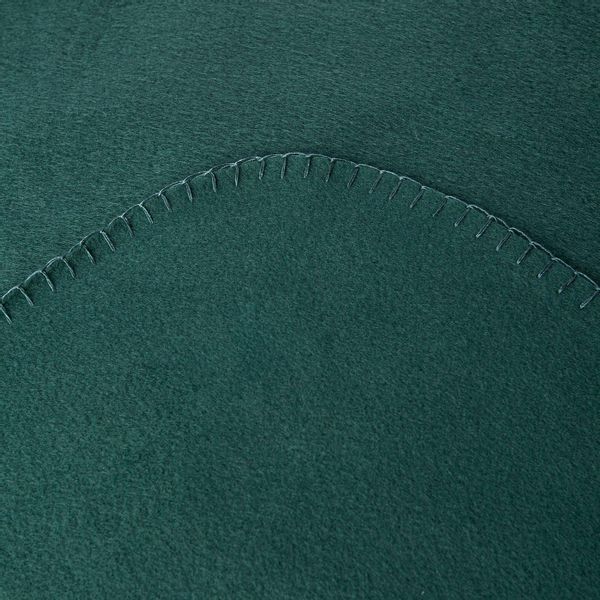 Koc polarowy LUKKA 150x200 kolor ciemna zieleń zdjęcie 2