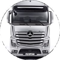 Opłatek na tort Urodziny Tir Scania Volvo Mercedes DAF Ciągnik Siodłowy
