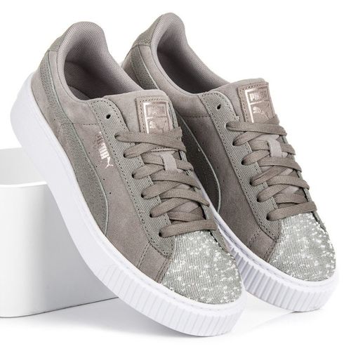 PUMA SUEDE PLATFORM PEBLLE WN`S Rozmiar - 38 na Arena.pl