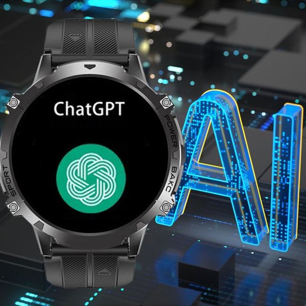 SMARTWATCH męski Rubicon ALWAYS DISPLAY KOMPAS BAROMETR AI zdjęcie 5