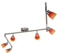 Drops listwa 6*40W G9 nikiel mat rainbow promocja