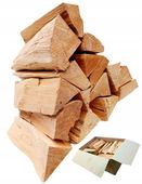 Drewno do wędzenia OKOROWANA OLCHA 20kg na ognisko kominek BEZ KORY