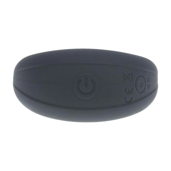 Vibrating Liquid Silicone Cock And Ball Ring - Black zdjęcie 6