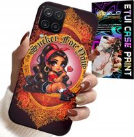 ETUI DO SAMSUNG A12 / M12 - SUCKER FOR YOU MODNE LALKA CASE + SZKŁO