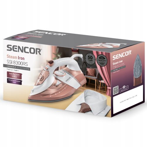 Żelazko parowe Sencor SSI 8300RS 3200W Drip-stop na Arena.pl
