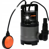 STHOR POMPA ZANURZENIOWA 500W DO WODY CZYSTEJ BRUDNEJ 500W 10000l/h 79782