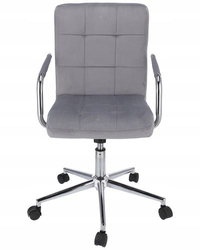 krzesło quatro welur szare na Arena.pl