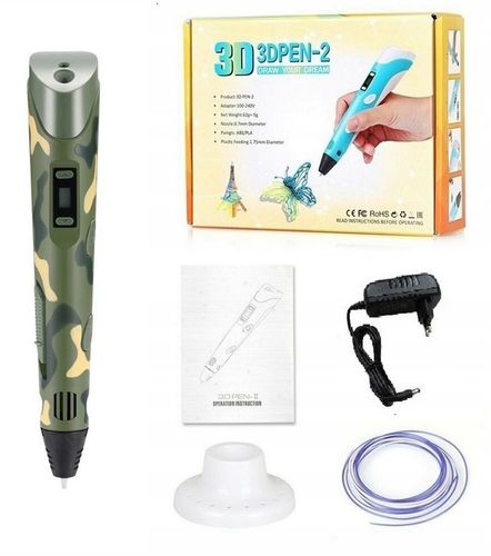 Długopis Drukarka 3D Dla Dzieci Zestaw 9 Metrów Magiczny Długopis Moro na Arena.pl