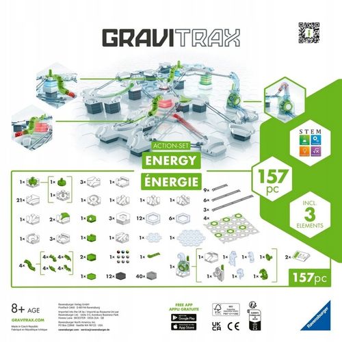 RAVENSBURGER 274826 GraviTrax Zestaw akcji Energy na Arena.pl