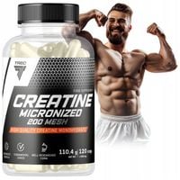 KREATYNA MONOHYDRAT Trec Creatine Micronized 200 Mesh 120 kaps NA