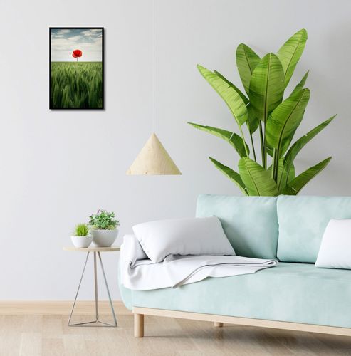 Plakat 30x45cm Samotny Mak na Polu na Arena.pl