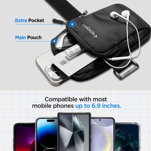 SPIGEN A702 DYNAMIC SHIELD ARMBAND BLACK na Arena.pl
